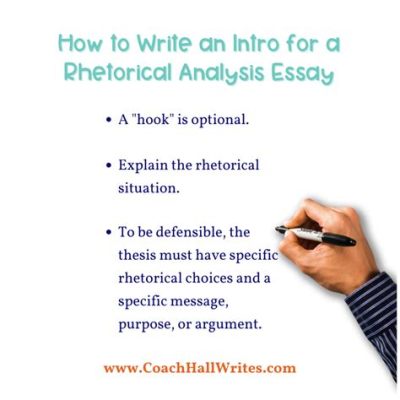 how to do a rhetorical analysis essay: exploring the art of persuasion